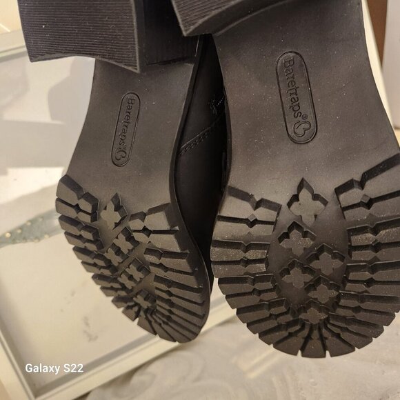 Baretraps Hadlee Boots. Lace up. Black. NIB. Size 6.5 - Picture 8 of 9